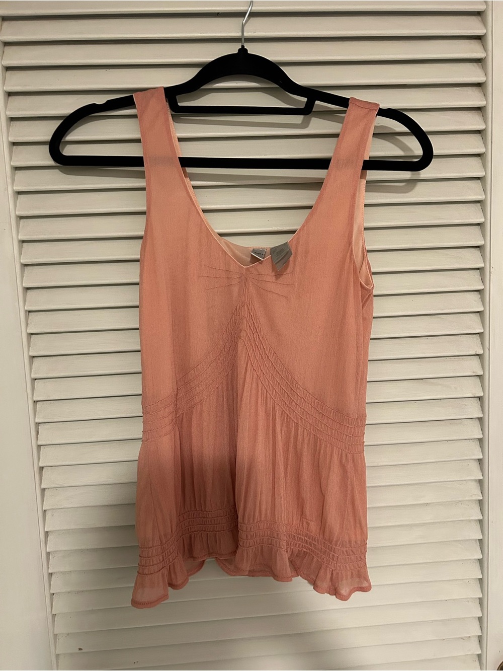 DKNY CITY petites silk top S